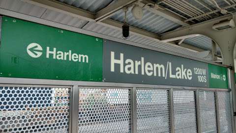 Harlem/Lake Green Line Station